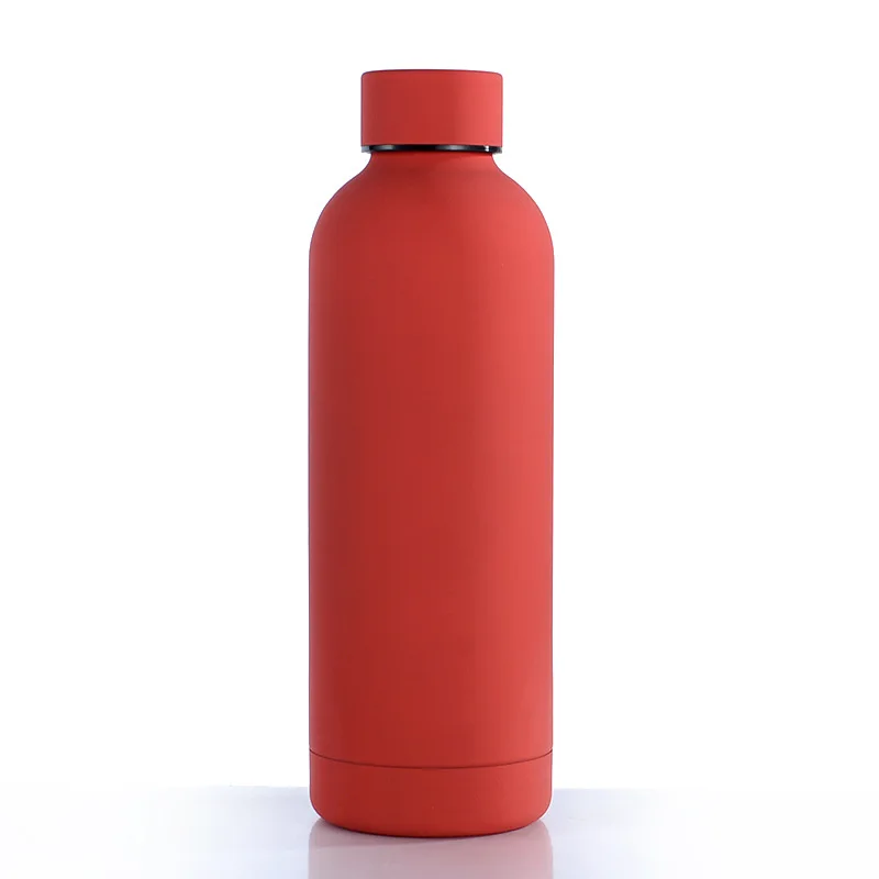 

500ml / 750ml 304 Stainless Steel Mini Thermos Large Capacity American Style Jug Frosted Outdoor Sports Water Bottle