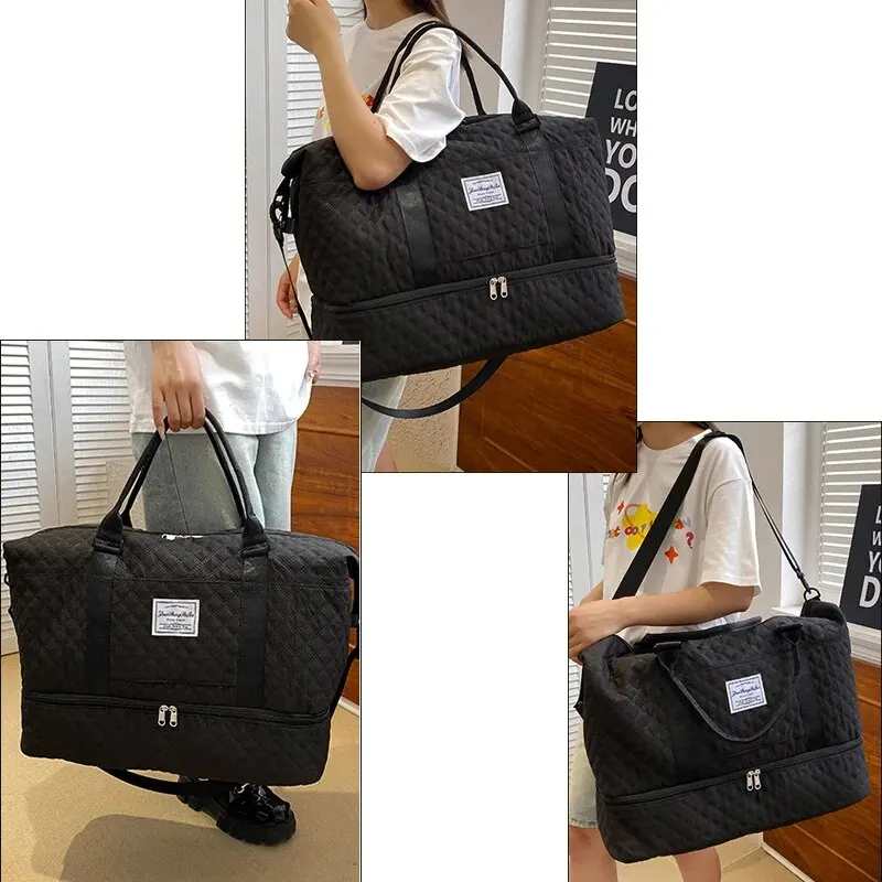 Женская сумка через плечо большой вместимости индивидуальное хранилище для