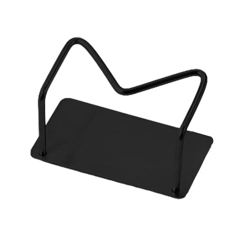 

Sponge Drain Drying Rack Stainless Steel Dishcloth Rack Holder Punch Free Dishcloth Up Storage Hook Kitchen Cleaning Rack