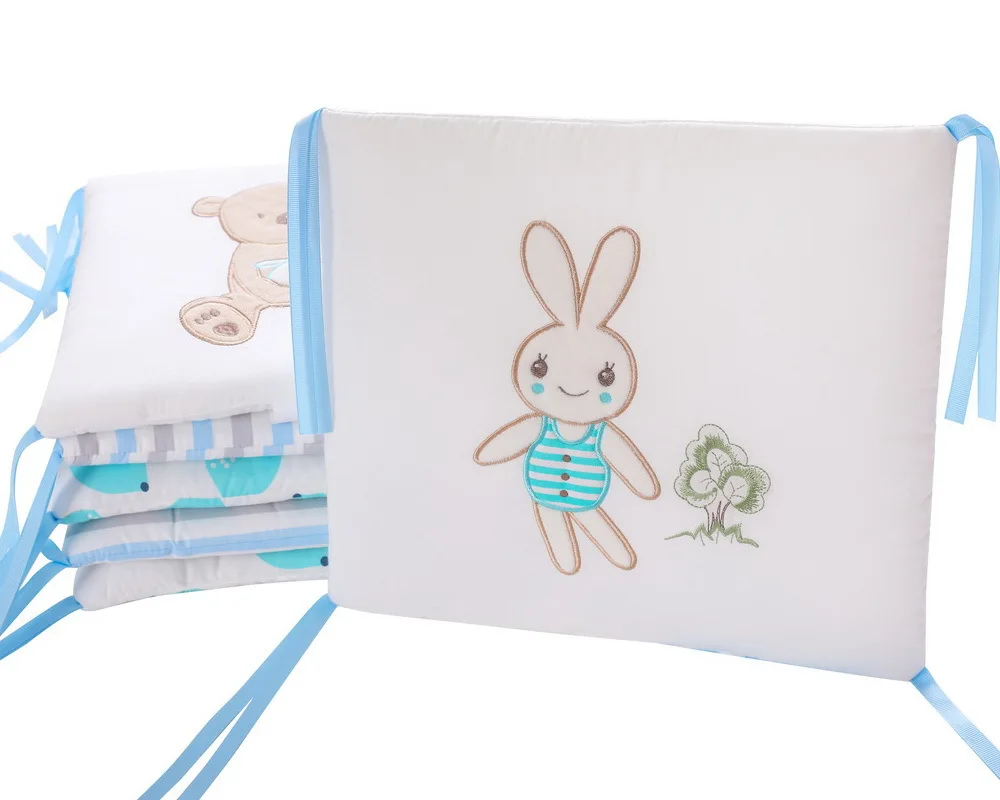 Бамперы для кроватки мальчиков постельное белье детской наборы подушек