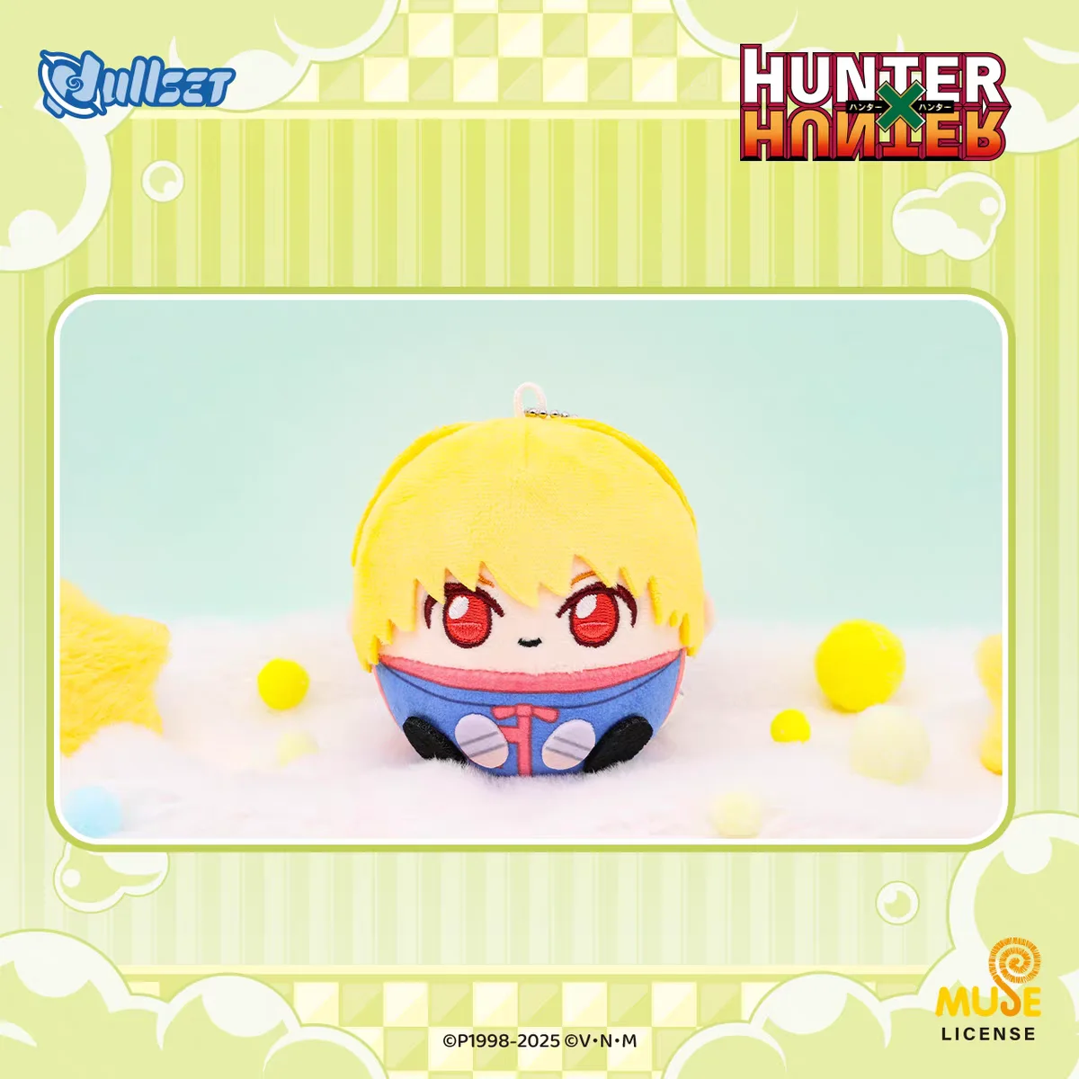 Фото Dullset Hunter x Hunter Официальный плюшевый брелок слепая коробка аниме куклы чиби Killua Kurapika мультяшные мягкие игрушки товары №2