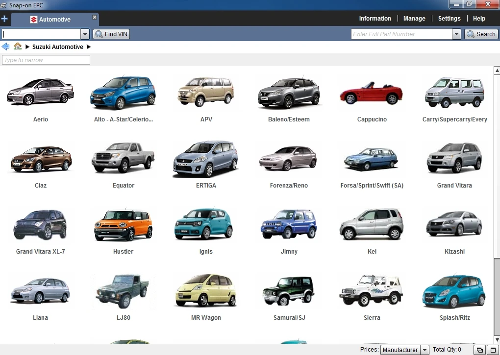 Автомобильный Запчасти для Suzuki Worldwide EPC5 2020 [05,2019]