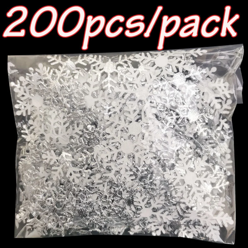 

Искусственные снежинки 30 мм, 200 шт., homearound