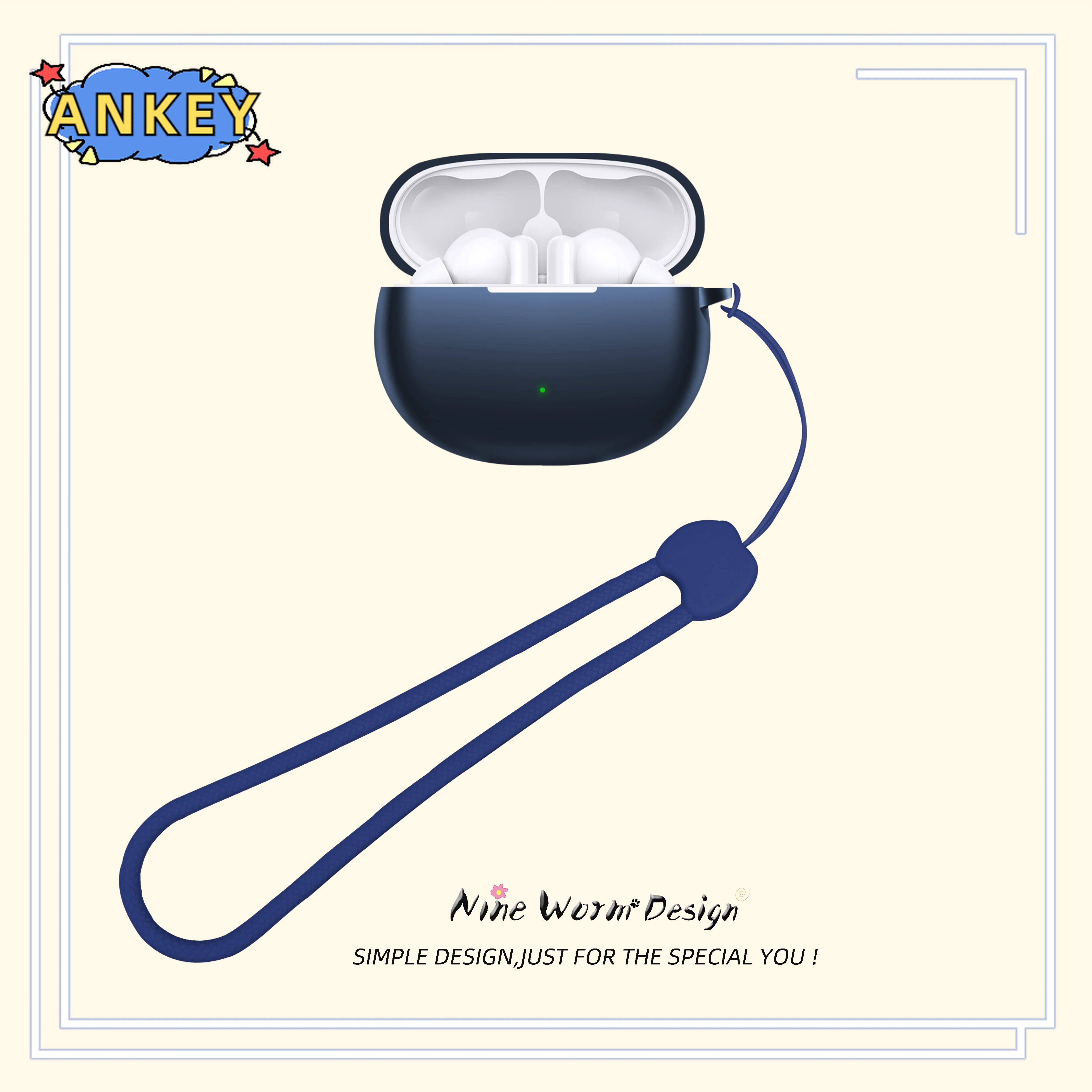 Силиконовый чехол для наушников Honor Earbuds 3i