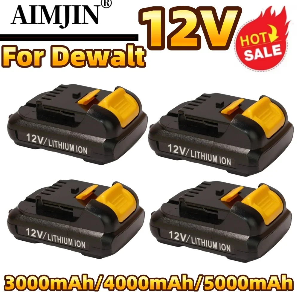 Литий-ионная батарея для DeWalt DCB120 DCB123 DCB122 DCB124 DCB121 3 0-в 12 В