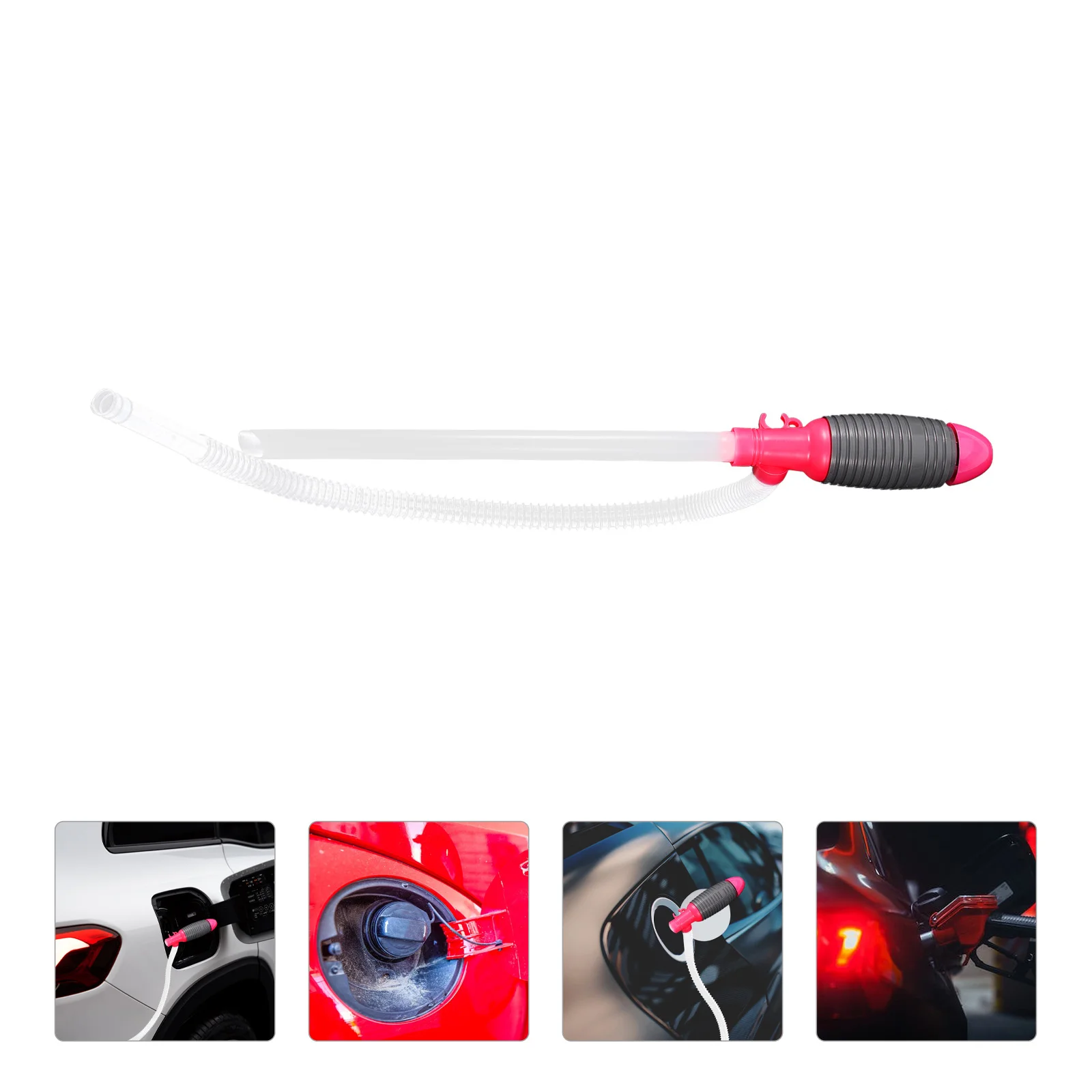 

Fuel Transfer Pump Gas Siphon Manual Car Fuel Transfer Pump Water Siphon Pump