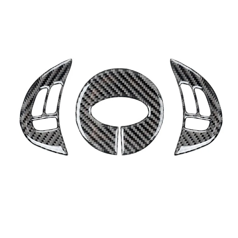 

Suitable for Subaru Forester 2009-2013 interior modification carbon fiber steering wheel panel decorative stickers