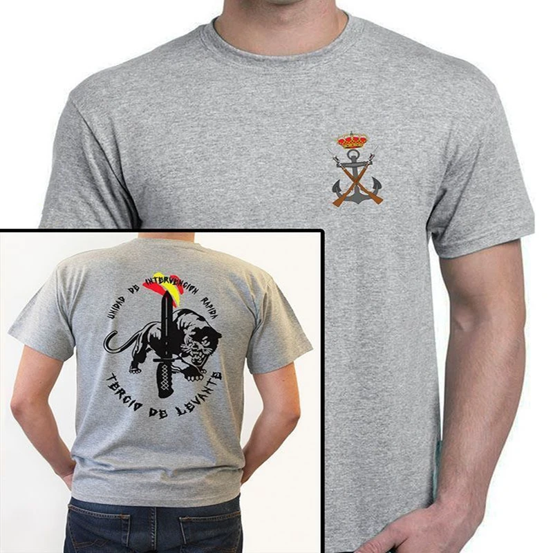 

Spain Levante’s-Rapid Intervention Unit. Men T-Shirt Short Casual 100% Cotton Shirts Harajuku Tshirt