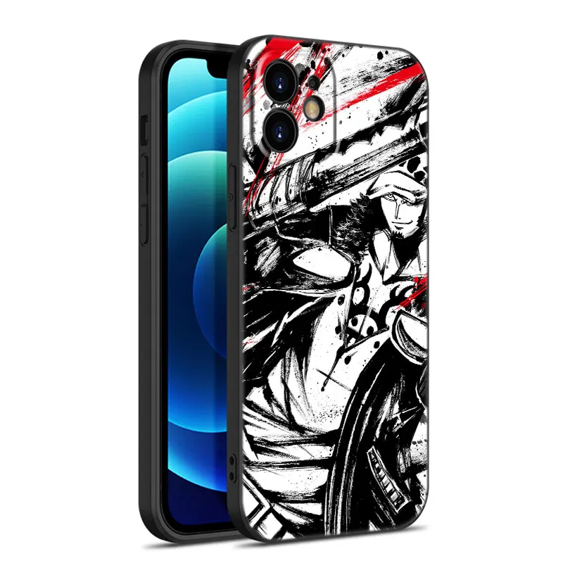 Черный чехол для телефона One Piece Anime Huawei Nova 12i 11i 8i 10SE 9SE Y91 Y90 Y72 Y71 Y70 Y8P Y9S Y6P Y7P Y9 Prime 2019