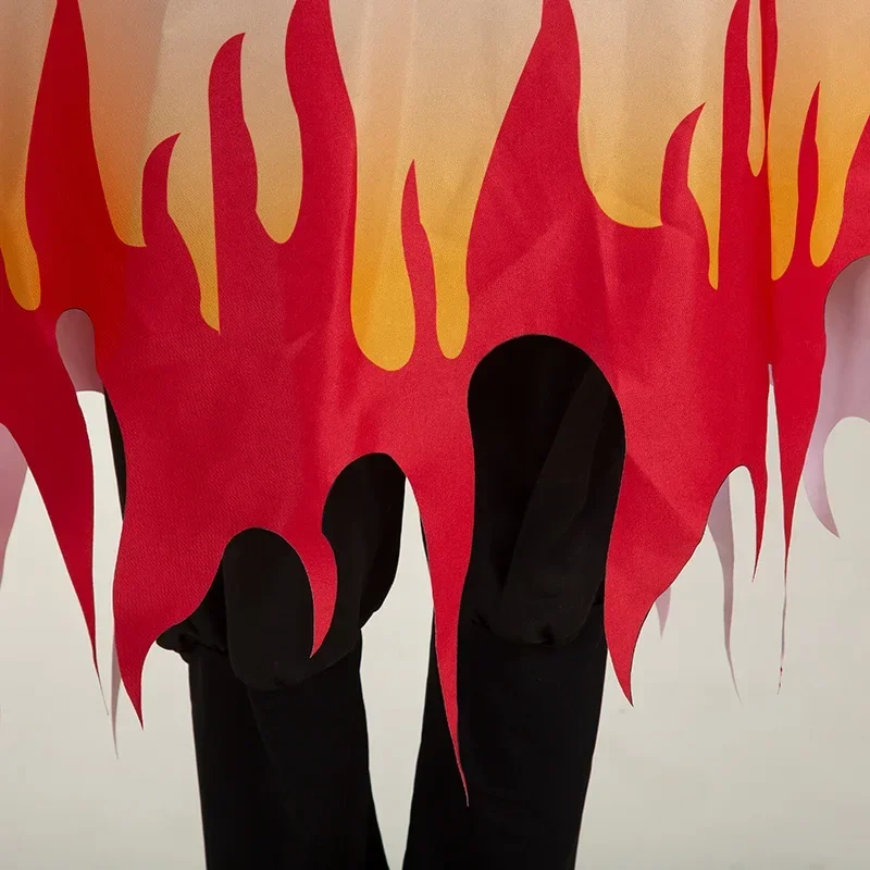 Кимоно для косплея Rengoku Kyoujurou Kimetsu no Yaiba взрослых и детей