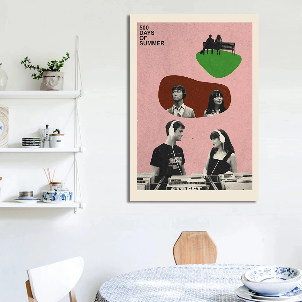 500 дней по летнему фильму такси криминальная фантастика Крестный отец плакат