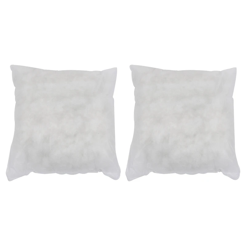 

2X 45X45cm Pp Cotton Pillow Core Cushion Filled Plush Toy Pillow Activity Gift Pillow Decoration Waist Back Inner Pillow Promoti