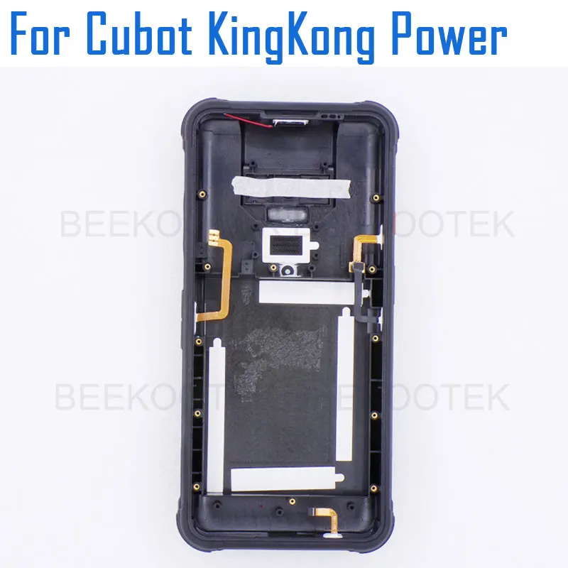 Фото Новый оригинальный чехол для аккумулятора Cubot KINGKONG Power, задняя крышка, разъем для сканера отпечатков пальцев, боковой кабель, гибкий шлейф FPC, микрофон для Cubot King Kong Power №2