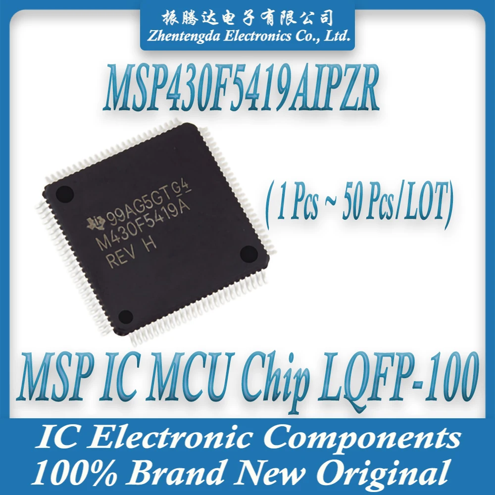 

MSP430F5419AIPZR MSP430F5419 MSP430F MSP430 MSP IC MCU Chip LQFP-100