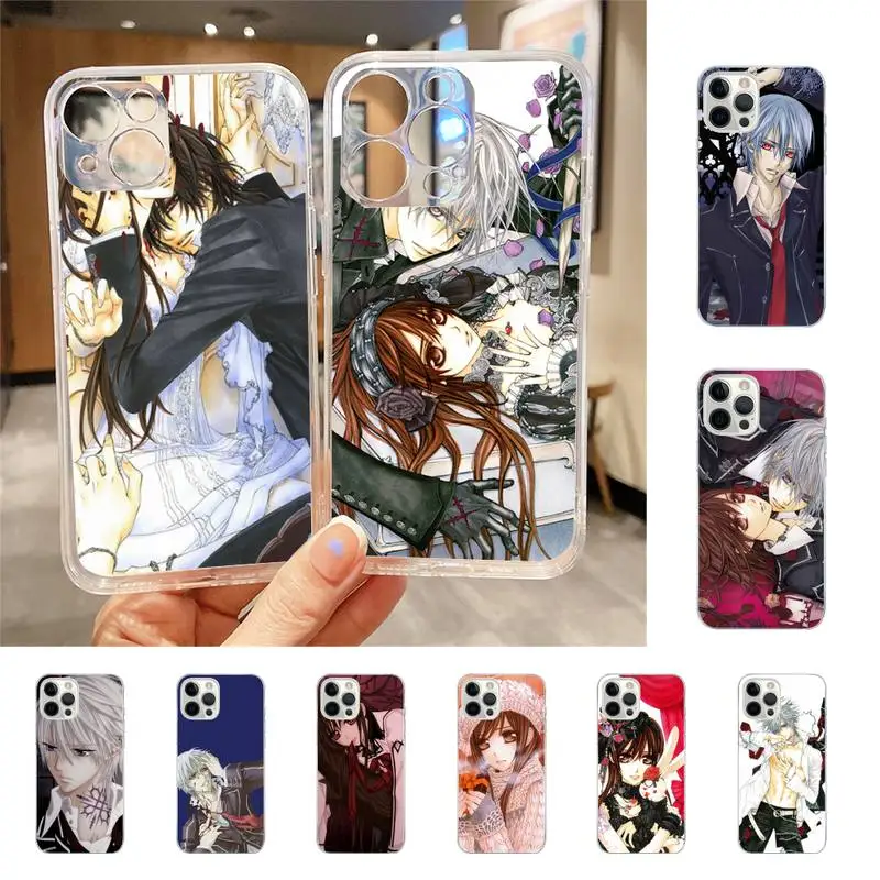 

Vampire Knight Anime Phone Case For Iphone 7 8 Plus X Xr Xs 11 12 13 Se2020 Mini Mobile Iphones 14 Pro Max Case
