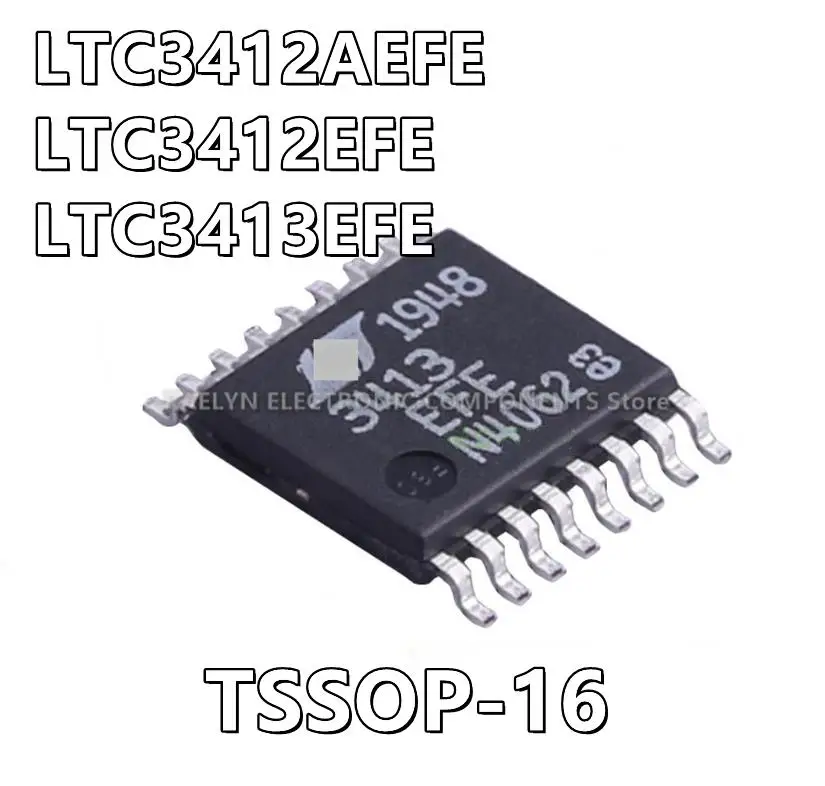 

10 шт./лот LTC3412AEFE LTC3412EFE LTC3412 LTC3413EFE LTC3413 понижающий импульсный регулятор IC, Положительный регулируемый 1 выход 16-TSSOP