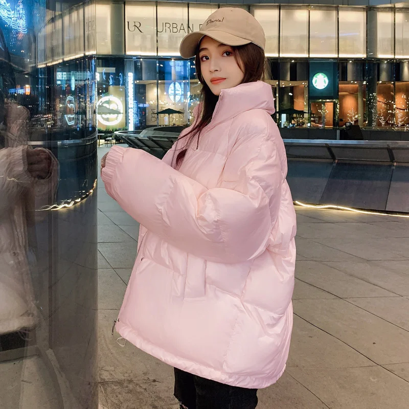 2022 зимняя Акция Бесплатная доставка утепленные розовые короткие хлопковые