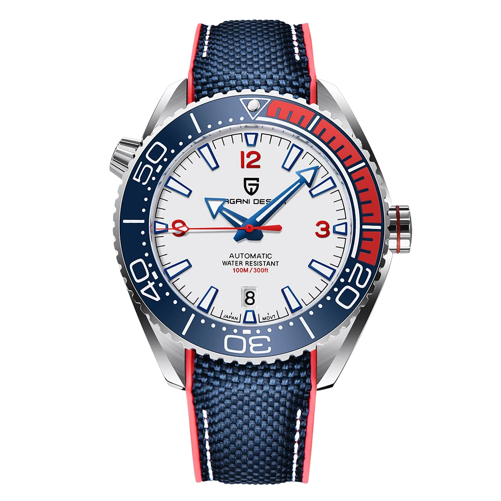 

2022 Sports Men Mechanical Wristwatch Ceramic Bezel Waterproof Automatic Watch New Sapphire Glass Watches Men