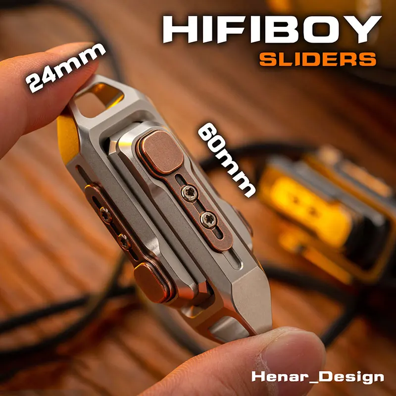 Hifiboy Fidget Slider WANWU EDC Metal Fidget Toys ADHD Hand Spinner Autism Adult Anxiety Stress Relief Boyfriend Birthday Gift enlarge