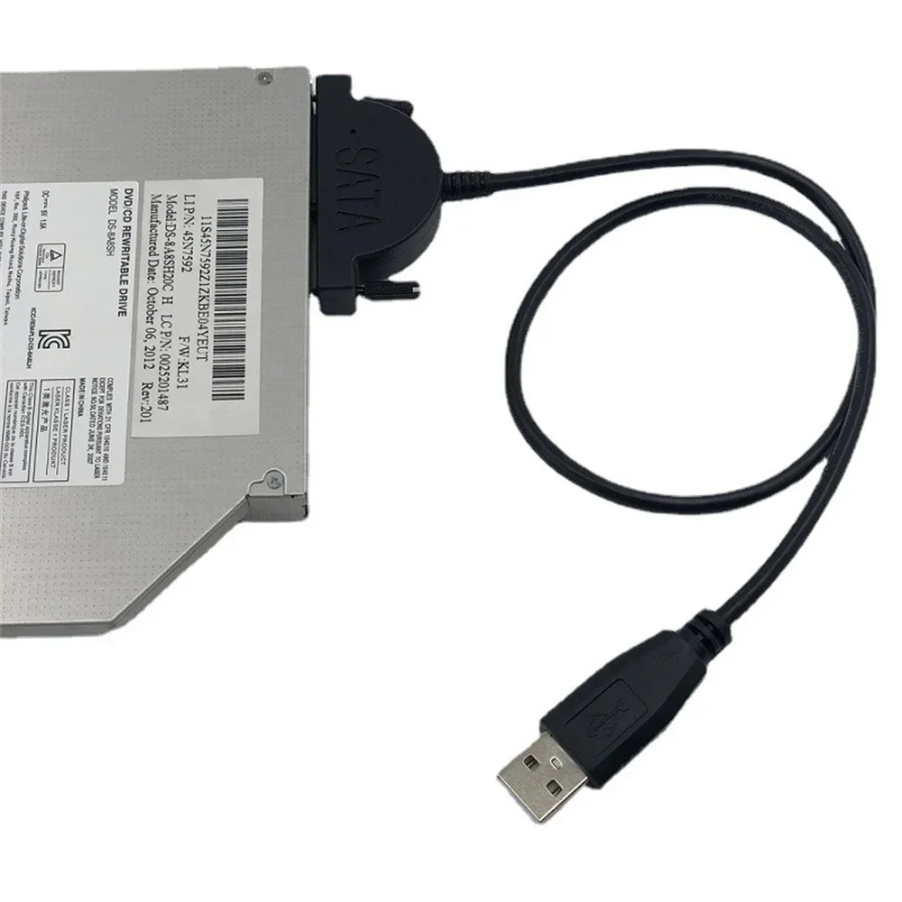 Кабель SATA с USB 2 0 на Mini Sata II 7 + 6 адаптер 13Pin для ноутбука CD/DVD ROM преобразователь