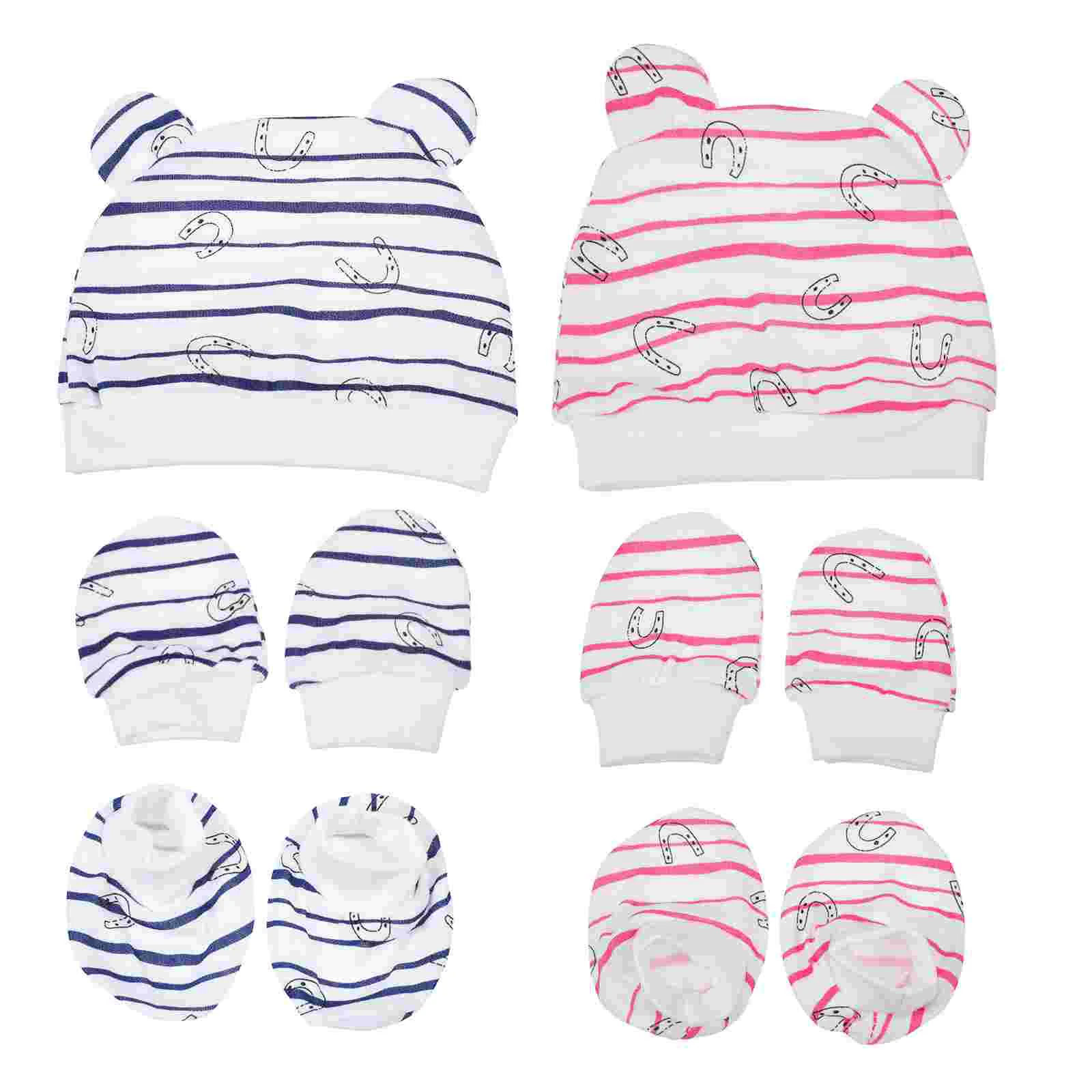 

2 комплекта очаровательной детской одежды из хлопка с защитой от царапин