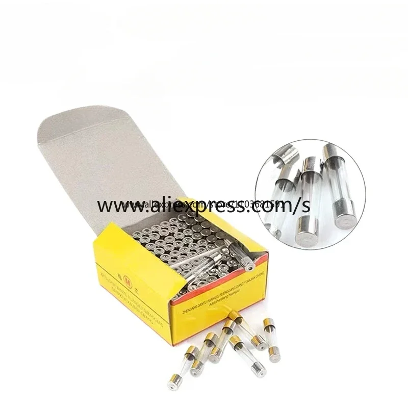 Стеклянный быстрораздувной предохранитель 6*30 100 шт. 5*20 мм 6X30 250 в а/А/1 А/2 а/3