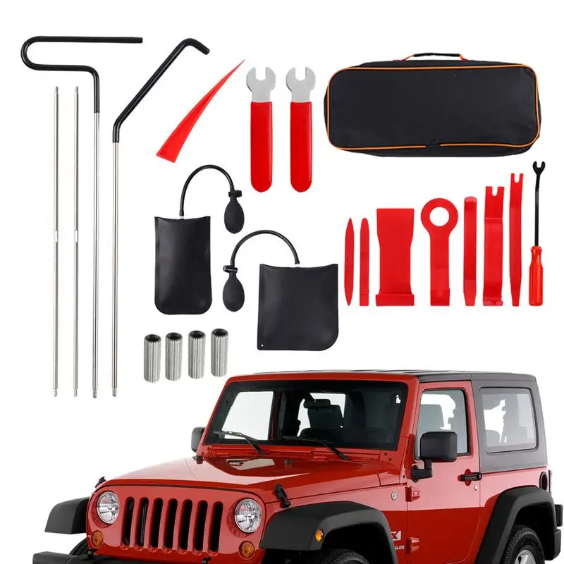 

Набор инструментов для разблокировки открытой двери автомобиля, портативные фотообои, 22 шт., инструменты для ремонта автомобиля, ремонт вмятин, фотоотделка