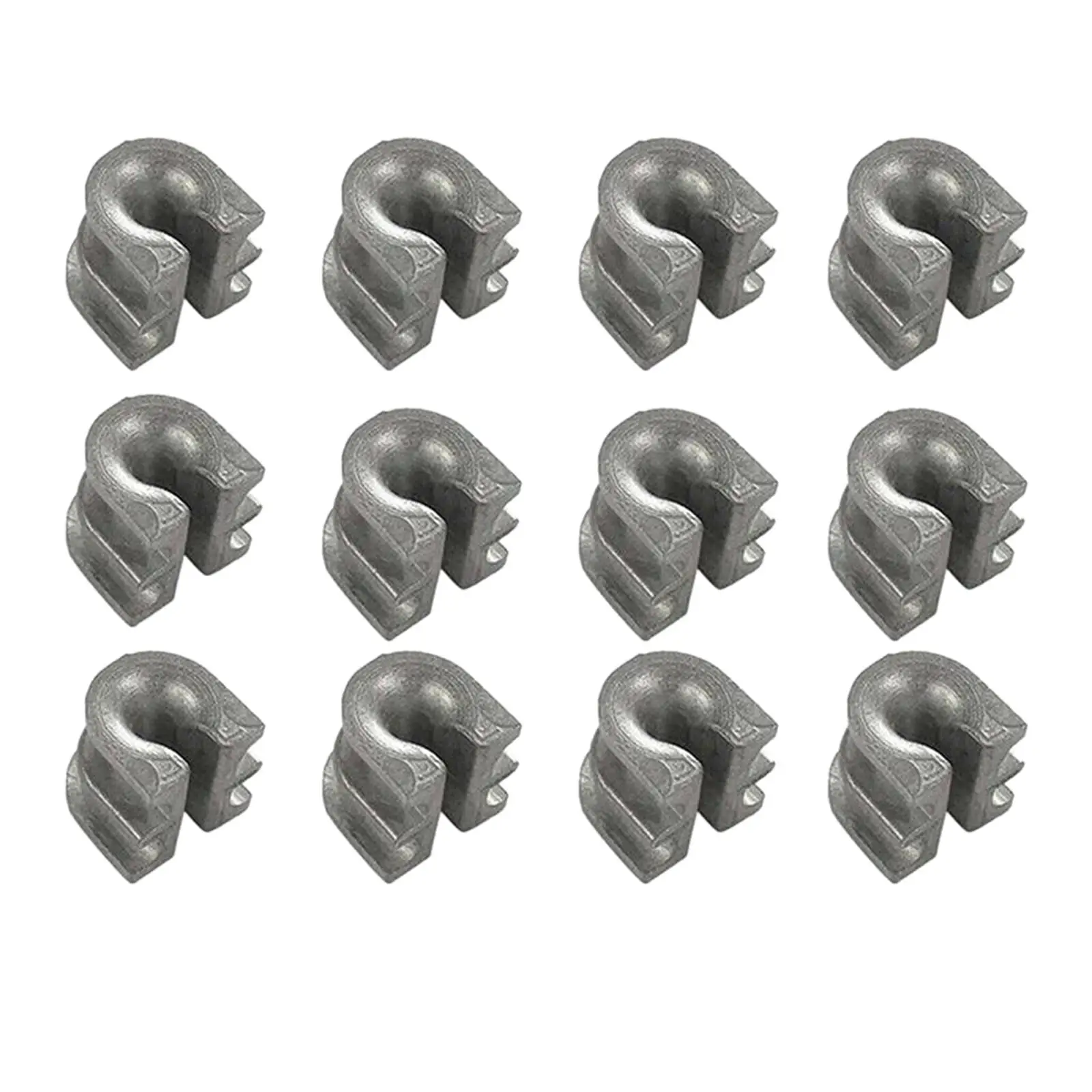 

12x Grass Trimmer Head Eyelet Sleeve Eyelet Line Retainer for Stihl FS90 FS55 Grass Cutting Head Replacement