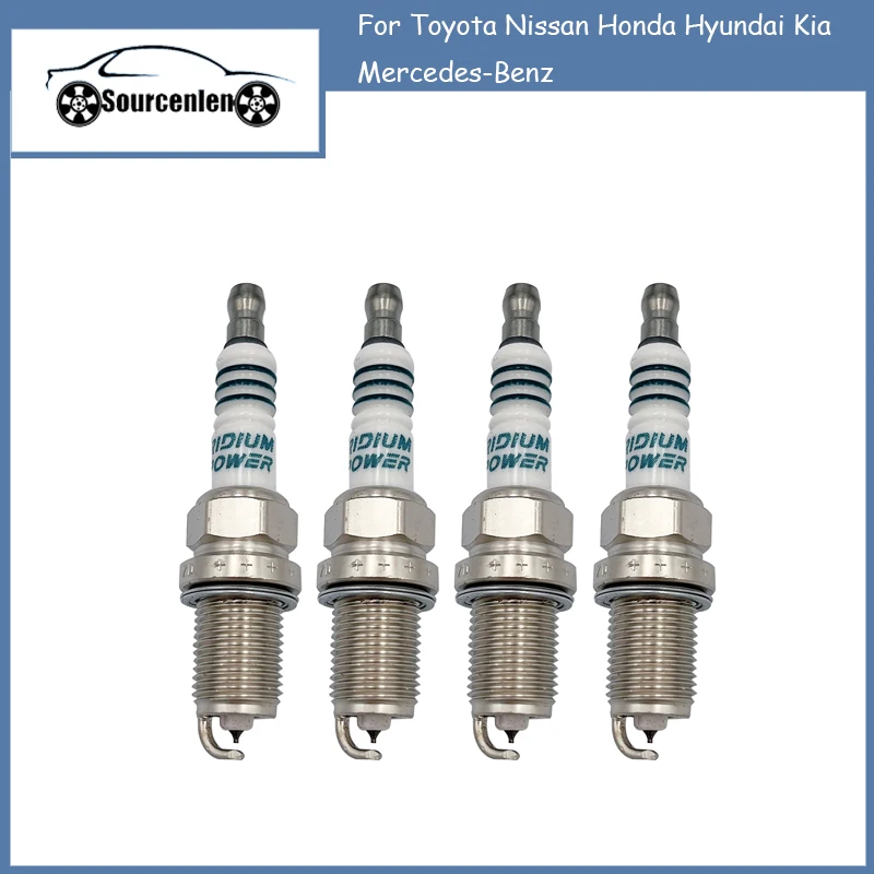 

4 шт./партия, автомобильные свечи IK16 5303, Иридиевые свечи зажигания, Свеча зажигания для Toyota Nissan Honda Hyundai Kia Mercedes-Benz