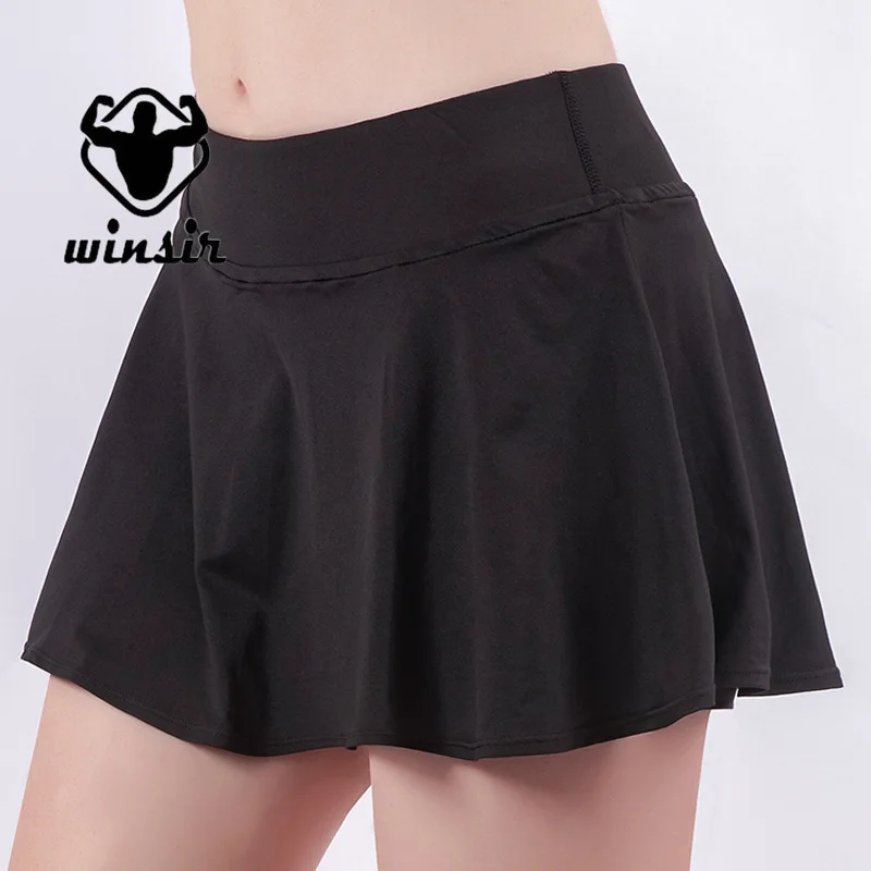 

High Waisted Tennis Skirts Golf Skorts With Inner Shorts For Women'S Athletic Running Workout Sports