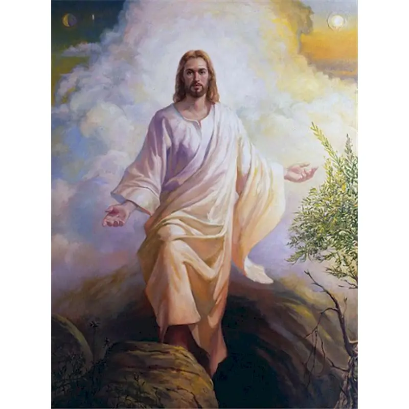 Набор для рисования по номерам на холсте уникальный подарок сделай сам религия