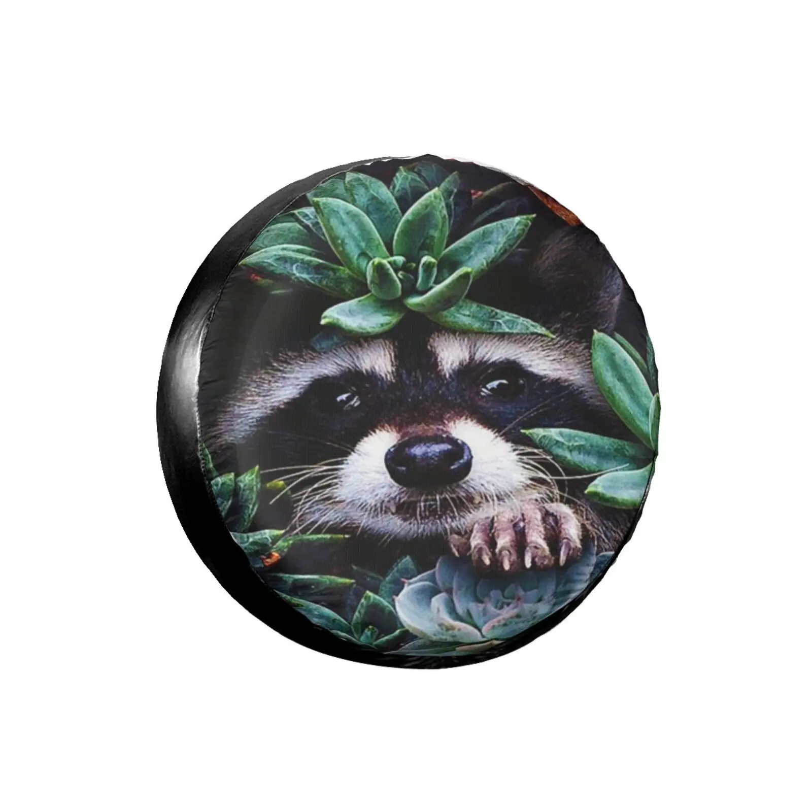 

3D Lion Animal Spare Tire Cover Waterproof Dustproof Sun Wheel Tire Cover For Jeep, Trailer, SUV Vehicle Anime Tire Cover