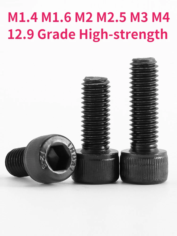 

Высокопрочный шестигранный болт M1.4 M1.6 M2 M2.5 M3 M4 12.9