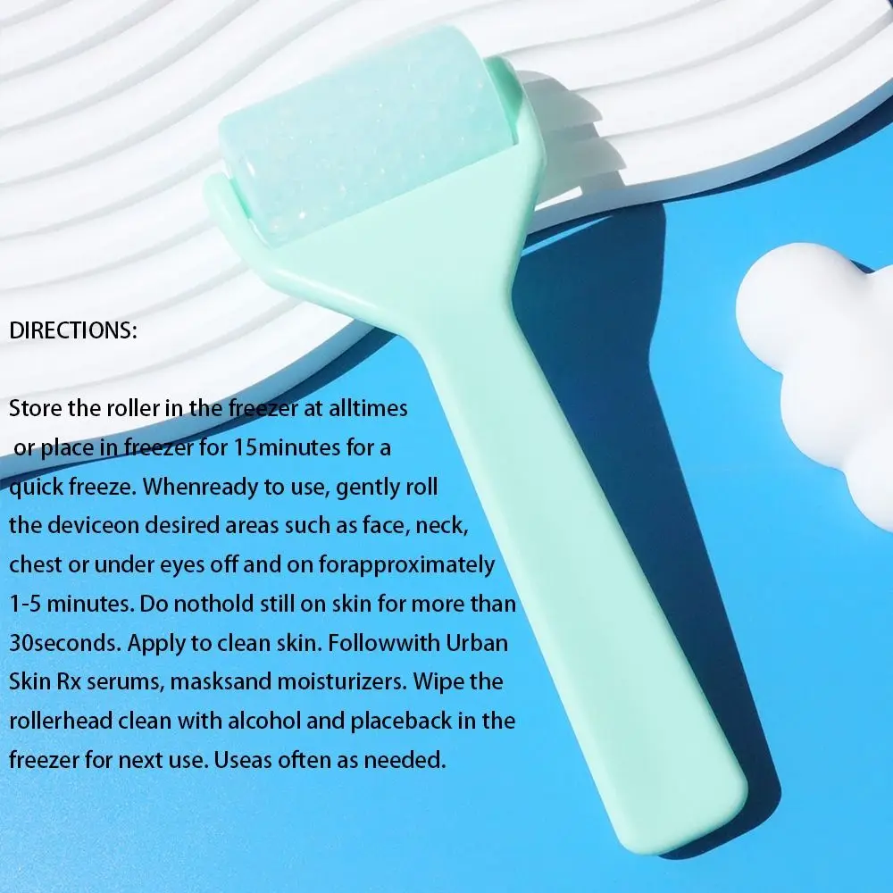 Облегчение отечности ледяной валик для лица уход за шеей подтягивание пор