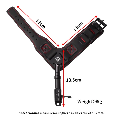 Штангенциркуль для стрельбы из лука с поворотом на 360 градусов из полиуретана и алюминиевого сплава