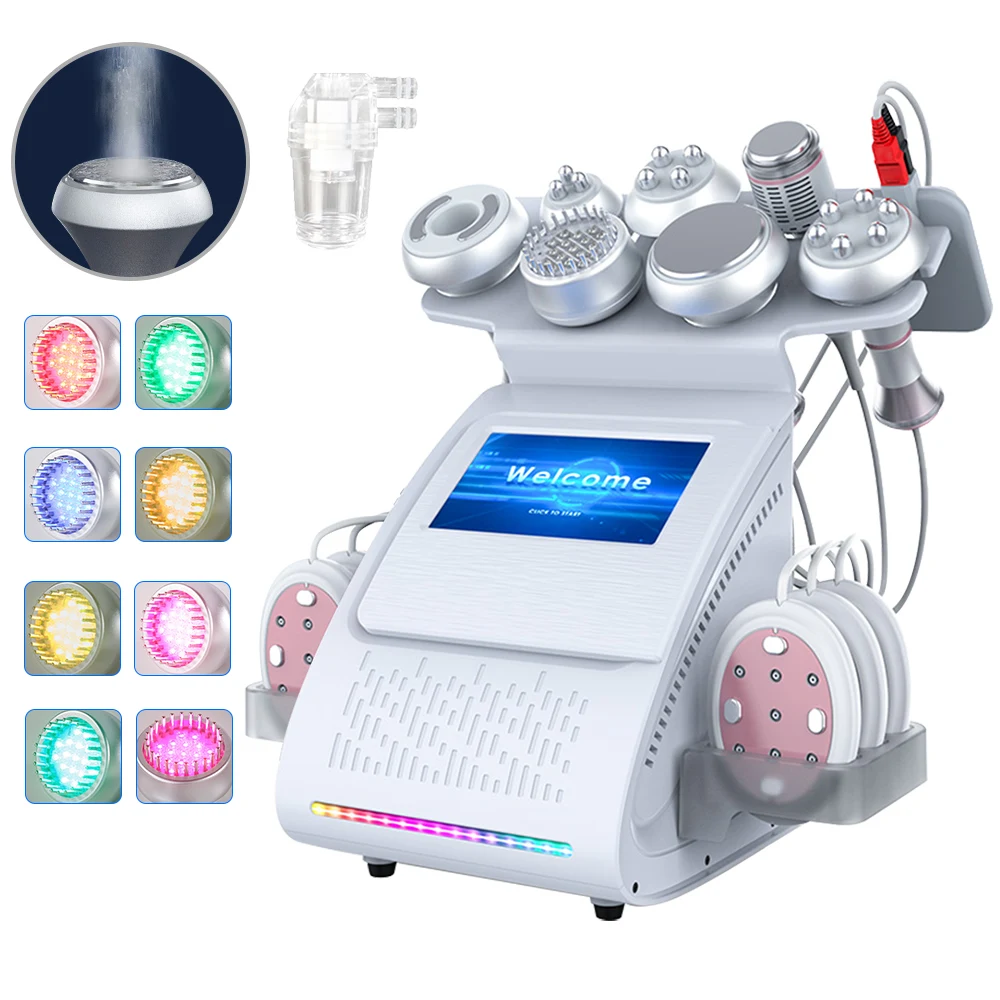 

Ультразвуковой кавитационный аппарат AOKO 9 в 1 80K, липолазер, вакуумный радиочастотный аппарат для похудения и лифтинга лица, аппарат против морщин для салона