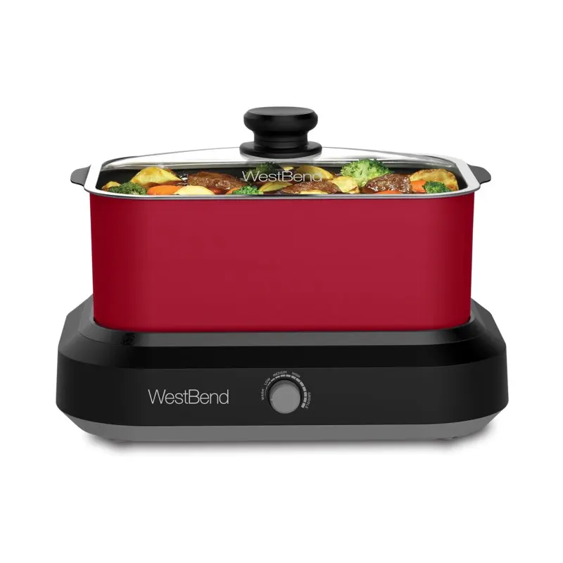 

5 QT. Versatility Cooker, Includes Bag and Lid, Red, 87905R