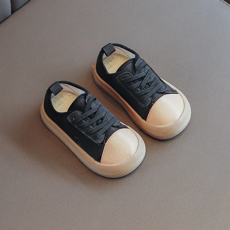 

Всесезонная детская обувь для мальчиков и девочек, обувь для маленьких мальчиков, детская Тканевая обувь, кроссовки для девочек, Модная Бел...