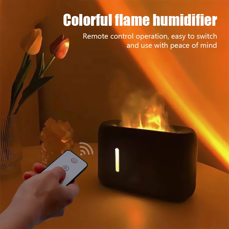 

Увлажнитель воздуха с лампой с эффектом пламени, освежитель воздуха для дома
