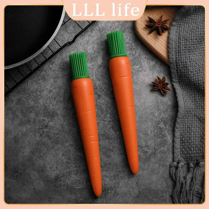 

Baking Brush Tool Baking Cream Brush Creative Carrot Oil Brush Barbecue Oil Brush Silicone Brush Bbq Oil Brush