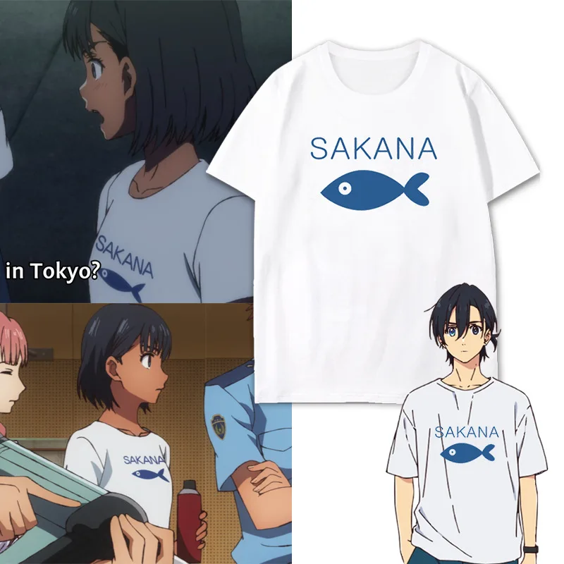 

Anime Characters Tshirt Women T-shirt Print Graphic Short Sleeve Tops Funny Cute Harajuku T Shirt Girls Y2k Tees Kawaii Clothes