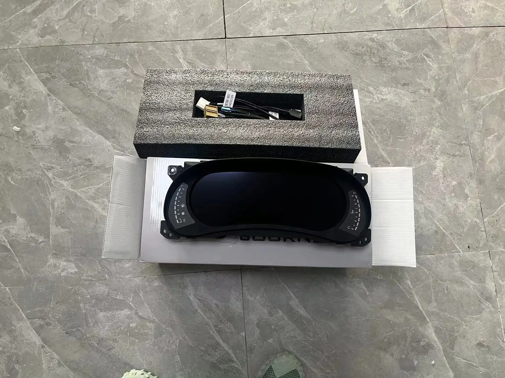 Цифровой кластер для Jeep Waranger JK J PRO 2007-2010 измеритель скорости виртуальной кабины