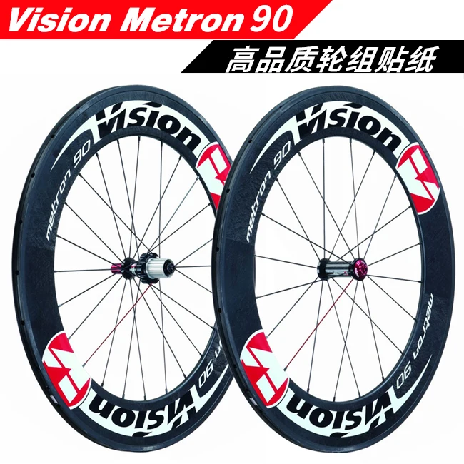 

Vision 90 наклейка на колесо для триатлона, дорожный велосипед, наклейки на мертвую мушку для 88 мм + наклейка на колесо, водонепроницаемый, на зак...