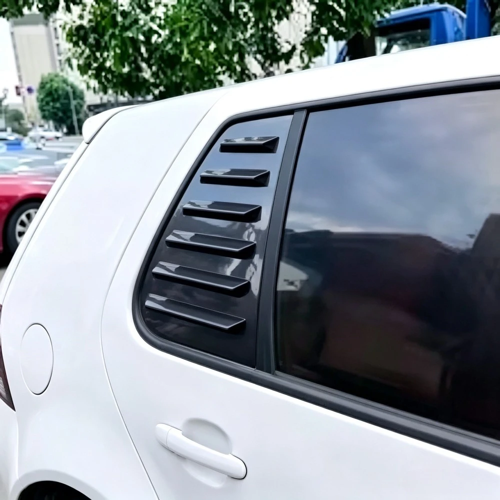 Накладки-жалюзи на задние треугольные окна для VW Golf MK4 1997-2006, защитные наклейки из АБС-пластика, шторки на заднее стекло автомобиля (art.: 3920dc347a347) - 3920dc347a347