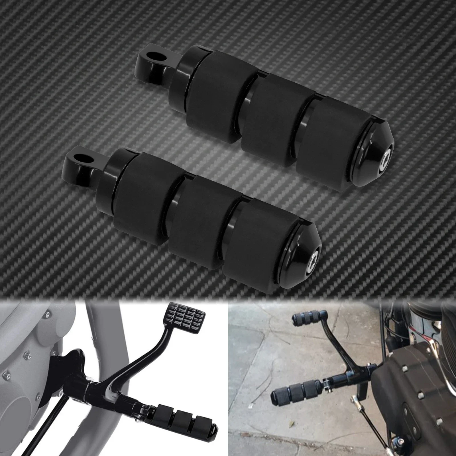 

Подножки для мотоцикла Harley Touring Road Glide FLHX FLTRX Sportster XL1200 Softail Fat Boy FLFB Dyna