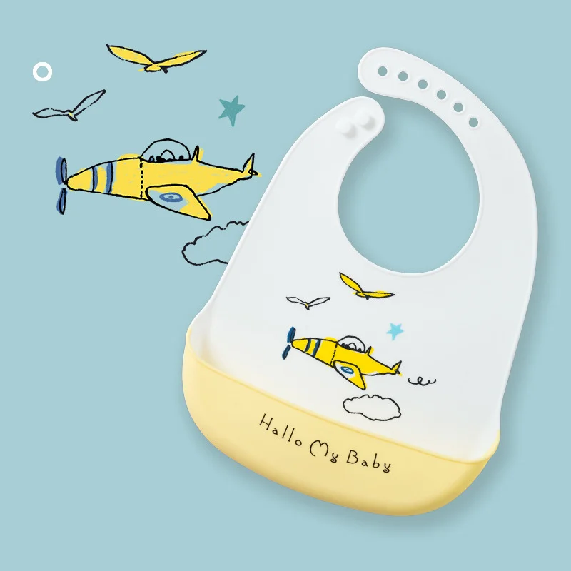

Soft Silicone Baby Bibs Boys Girls Stuff Waterproof Bib Feeding Infant Newborn Cartoon Burp Cloths Bandana Aprons Toddlers Bibs