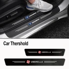 Защитные наклейки на пороги автомобиля для VW Volkswagen поло гол R Golf 4 5 6 7 B7 B6 T5 T4 Passat B6 Tiguan Mk5 2021, автомобильные аксессуары