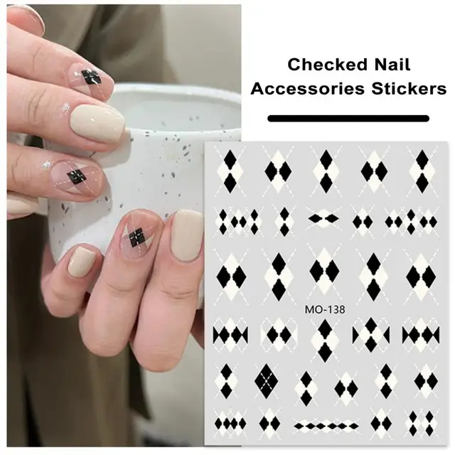Wholesale Nail Art Sticker Fashion Dress Up Nail Wraps Diy Decals Plain  Stickers Designer For Women Beauty Full Cover Stickers - Stickers & Decals  - AliExpress