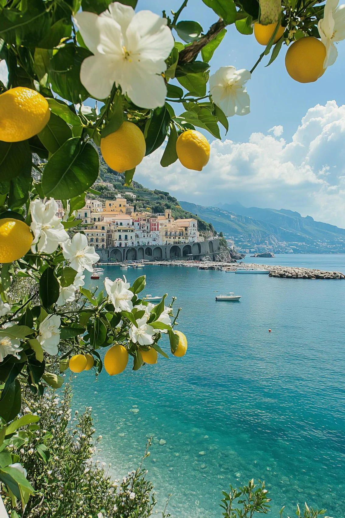 

Ретро пейзаж оливкового дерева плакат на холсте