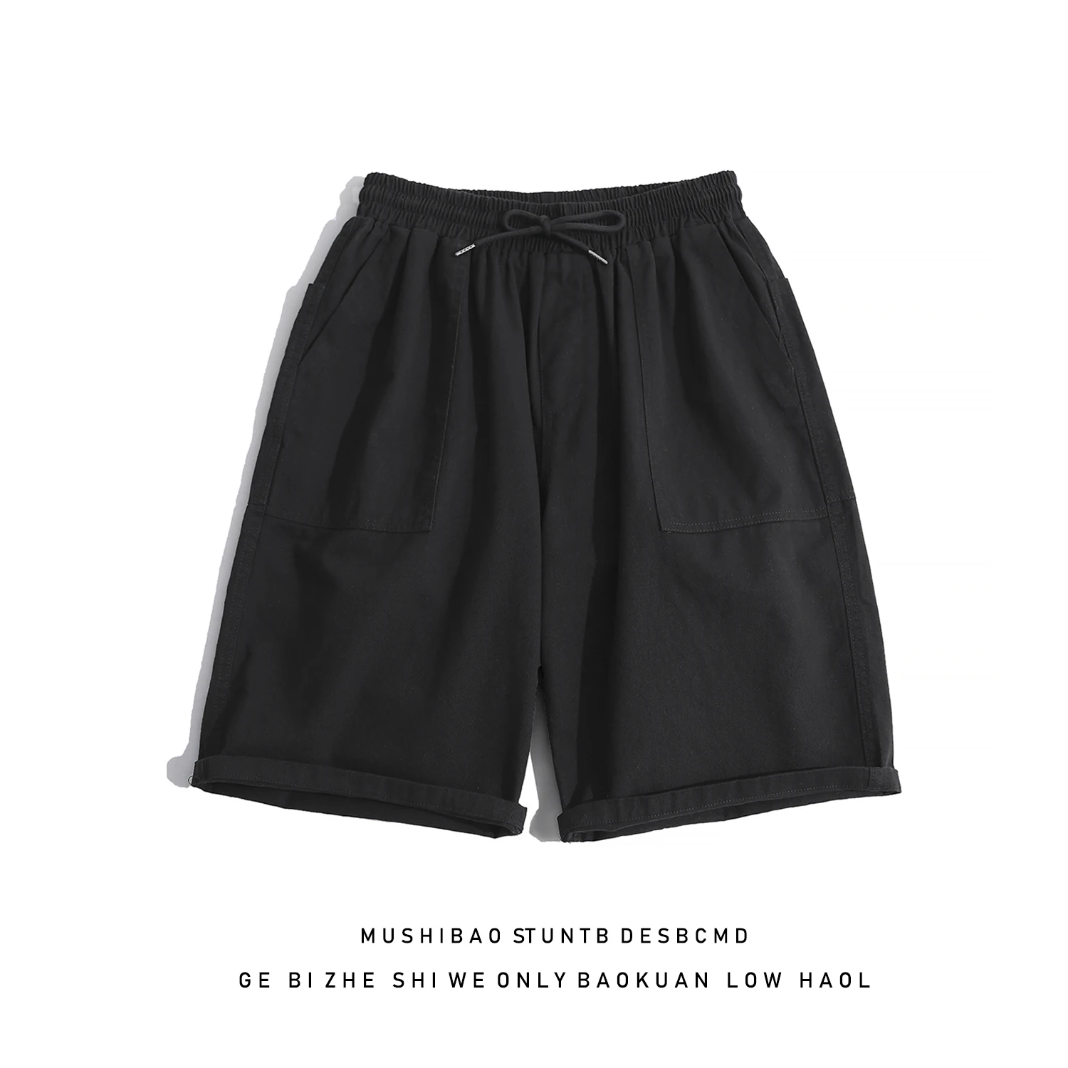 Men's Overalls Shorts Men's Military Cargo Shorts Army Camouflage Tactical Joggers Shorts Men Loose Work Casual Short Pants